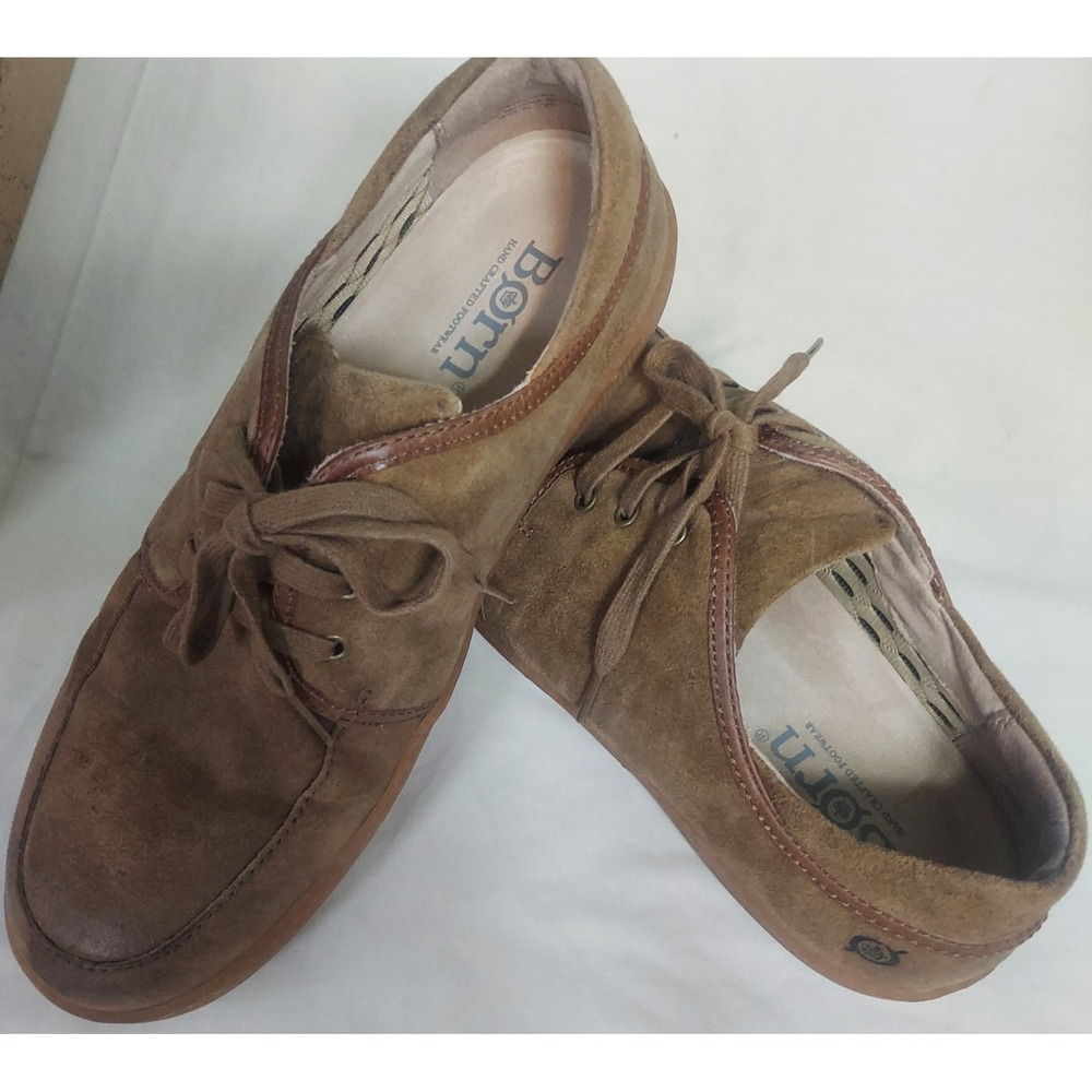 Born Handcrafted Footwear Suede Oxfords Casual‎ Comfort Shoes 11m.